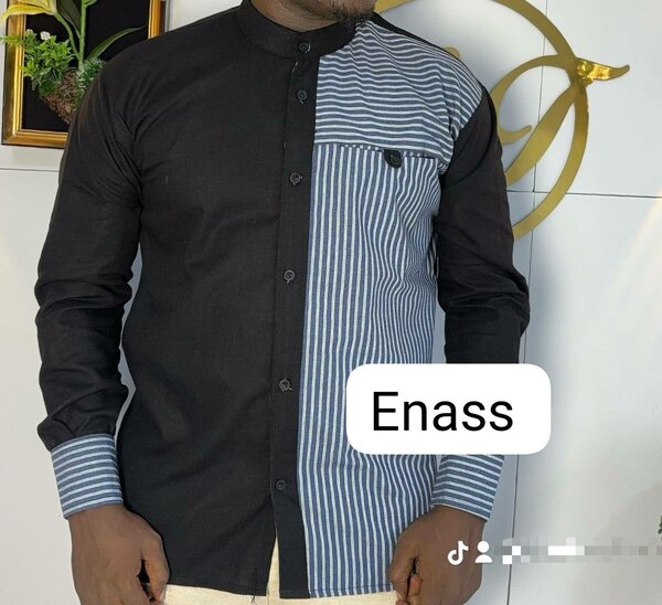 Chemises Couture africaine manches longues