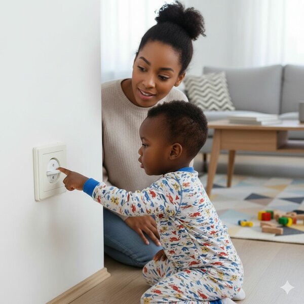 Cache-prise sécurité enfant