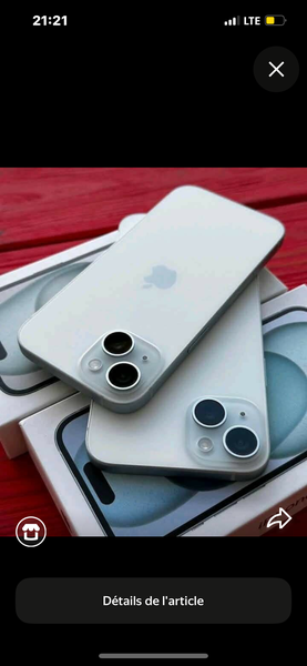 iPhone Blanc Dernier Modèle