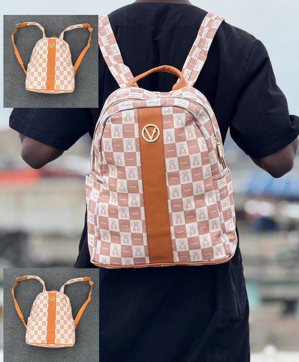 Sac à dos imprimé géométrique