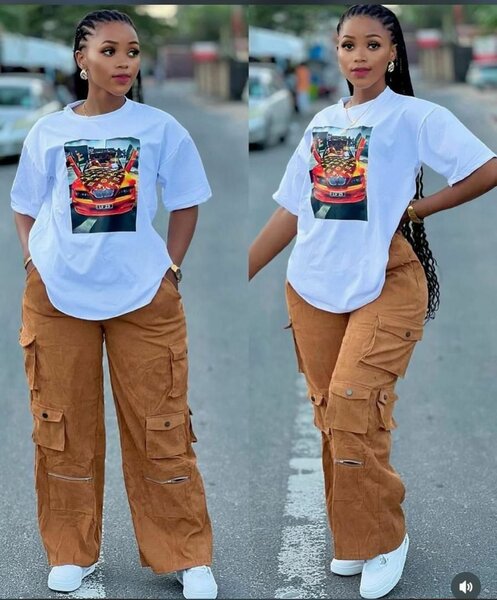 T-shirt imprimé décontracté