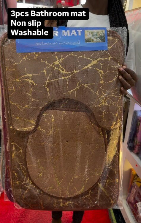 3pcs Bathroom mat