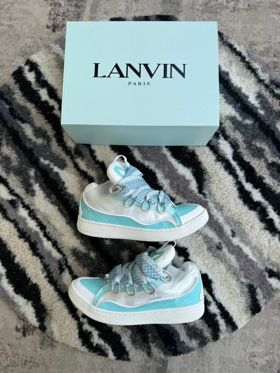 Lanvin Baskets Bleu Casual