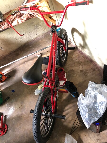 Red BMX