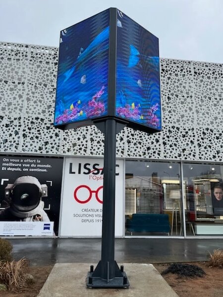 Gadgets et écran led