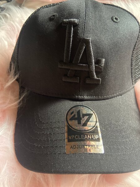 Casquette noire LA ajustable