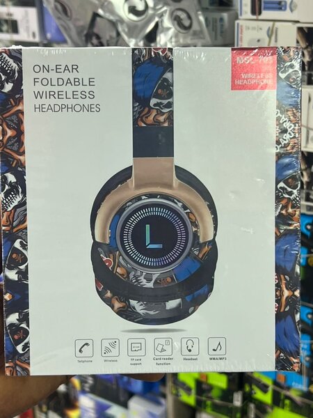 Casque sans fil pliable