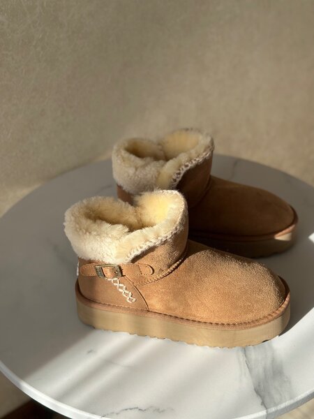 UGG премиального качества. Замша, мех натуральный