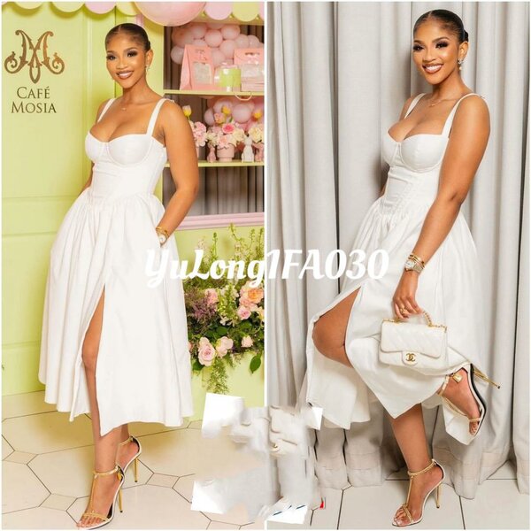 Robe blanche élégante