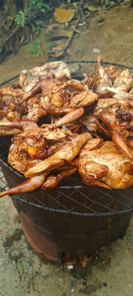 Pondeuse locale fumée