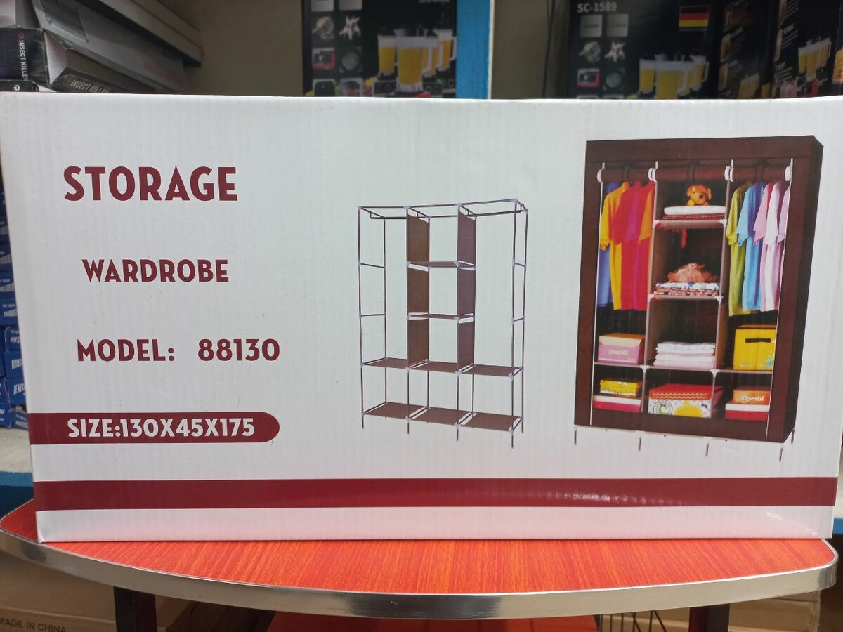 Portable Storage Wardrobe