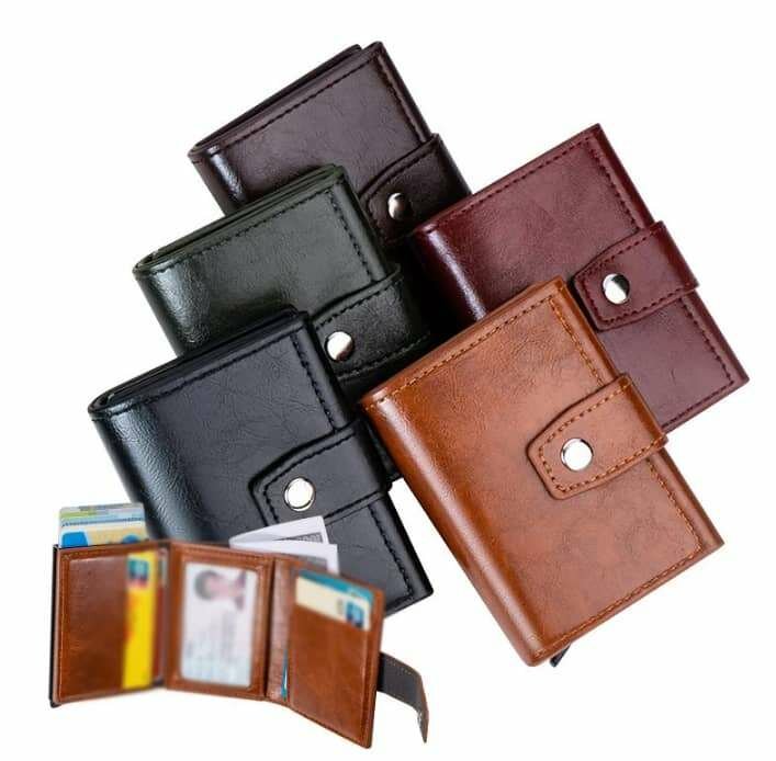 Portefeuille en cuir élégant