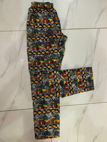 Pantalon imprimé africain