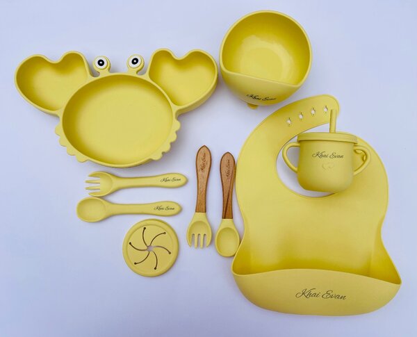Customized baby feeding sets
