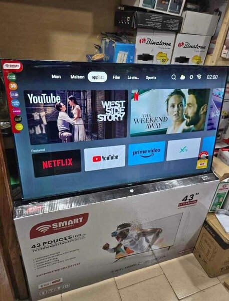 Télévision QLED 4K HDR Hisense