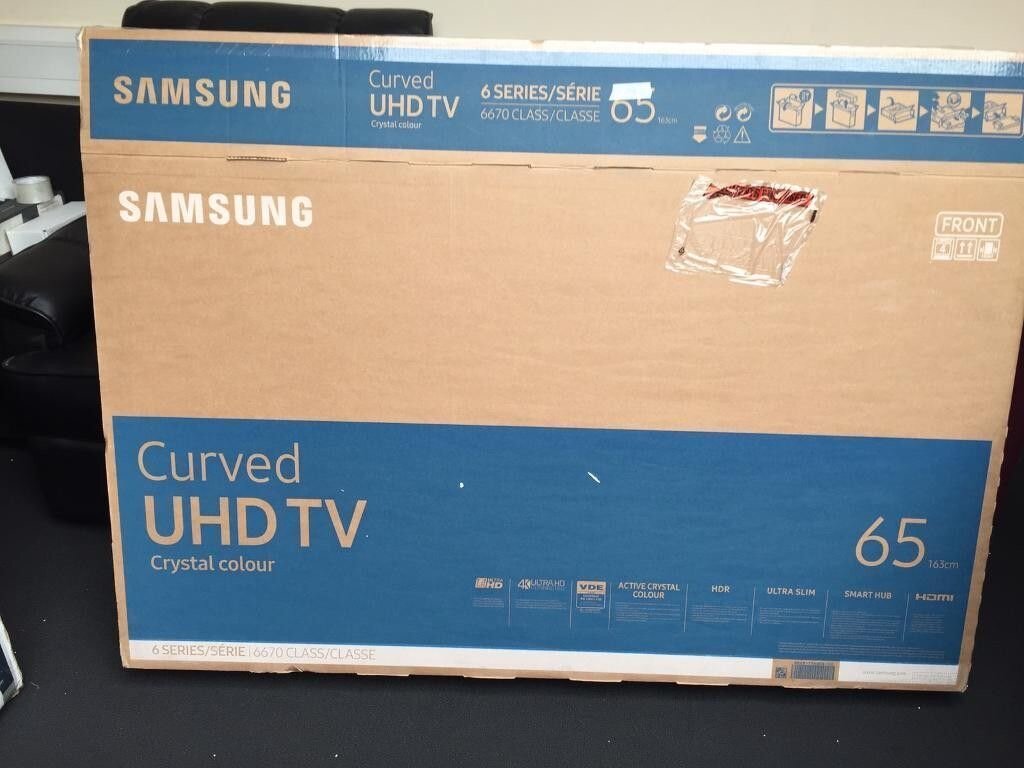 Samsung TV UHD 65" incurvé