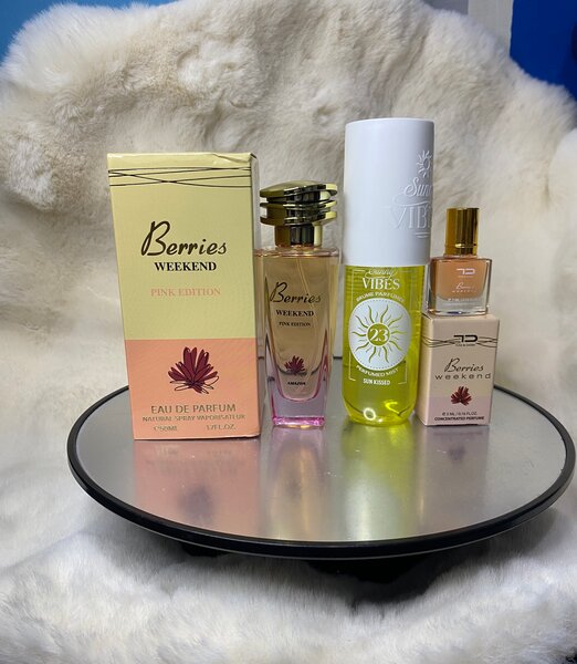 Coffret de parfums élégants