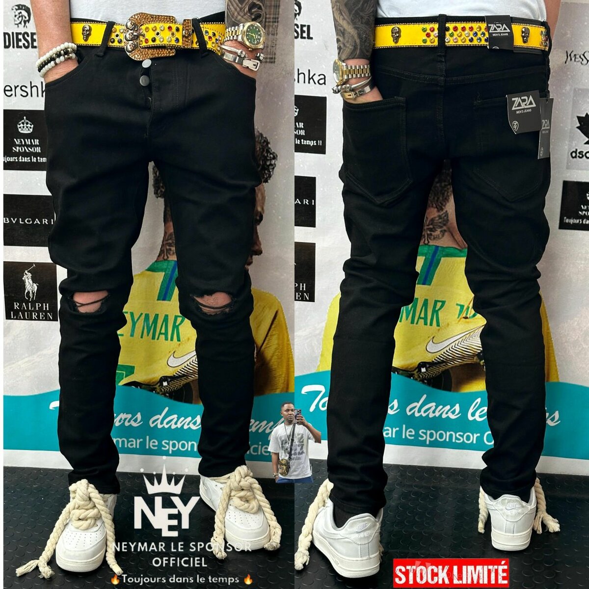 Jeans stylés pour hommes