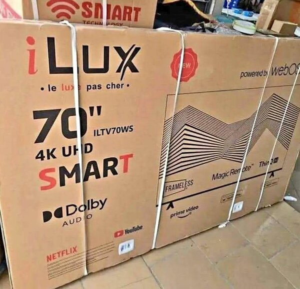 Téléviseur iLUX 70" 4K UHD Smart