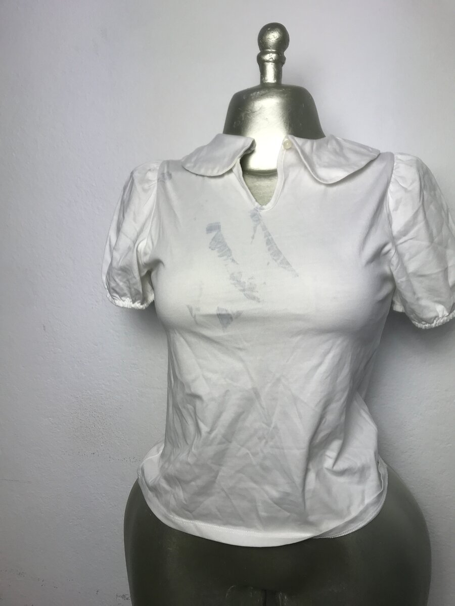 Blouse blanche col classique