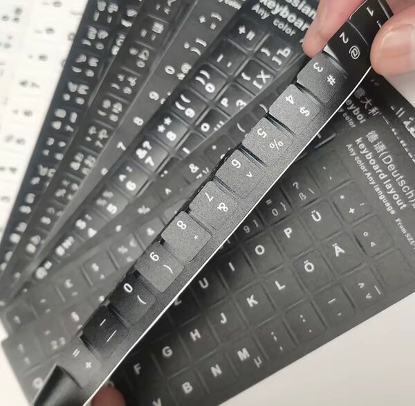 Autocollants Clavier AZERTY