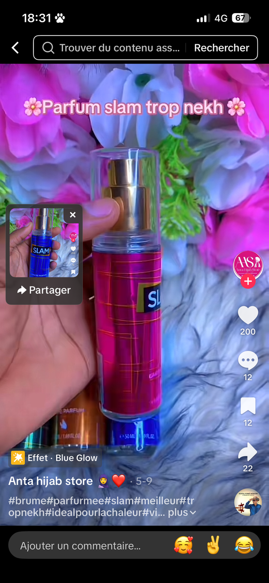Parfum Kissm Concentré Féminin