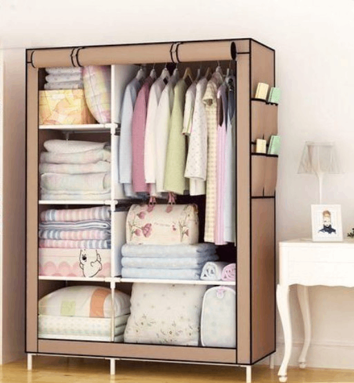 Armoire en tissu pliable