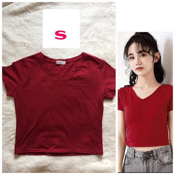 Salaula crop tops and tops