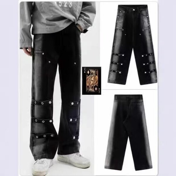 Men designer Baggy jeans
