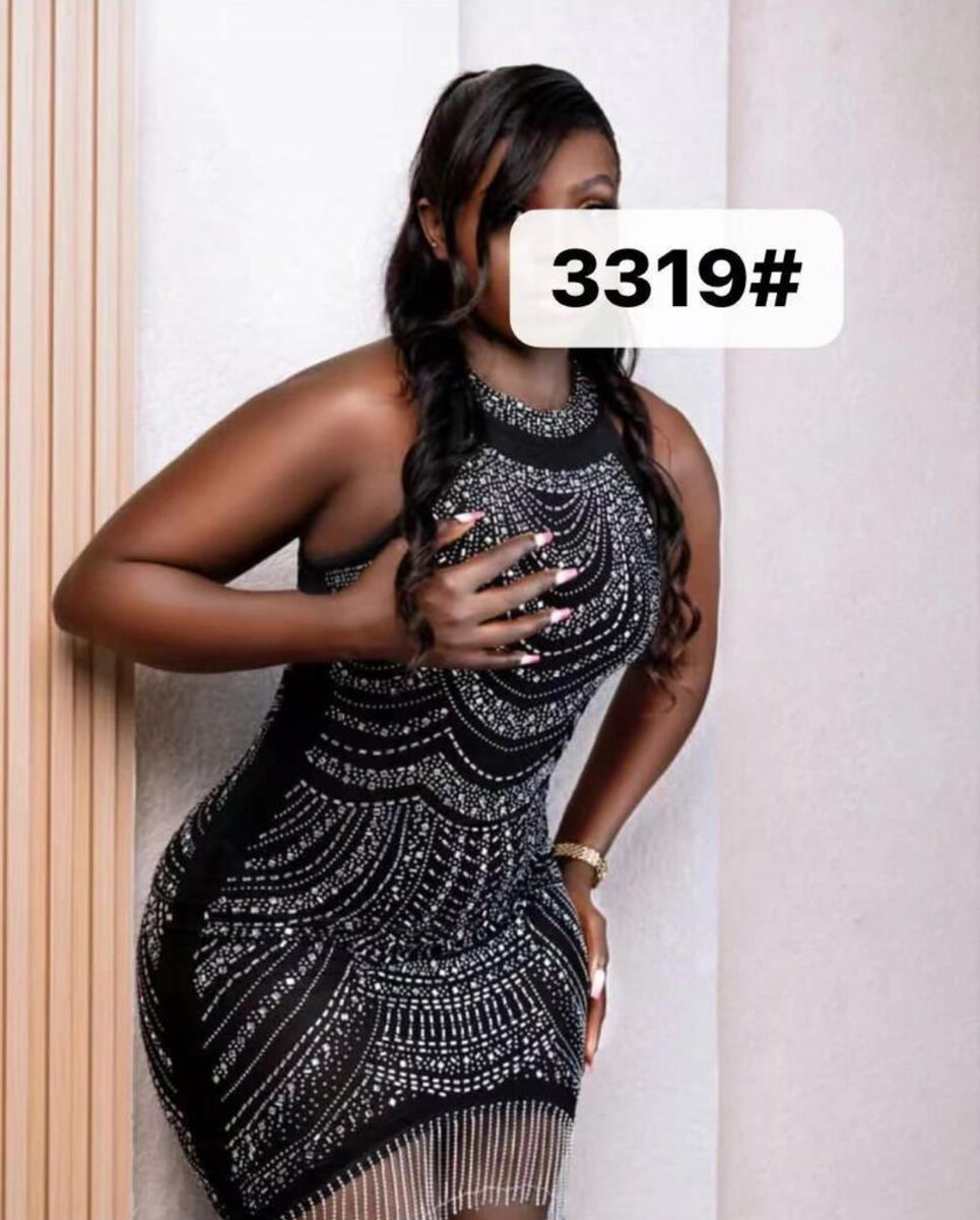 Robe élégante à paillettes