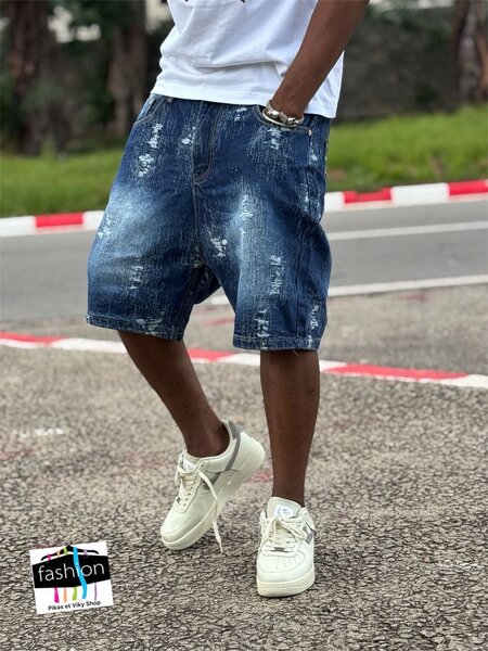 Shorts en jean décontractés