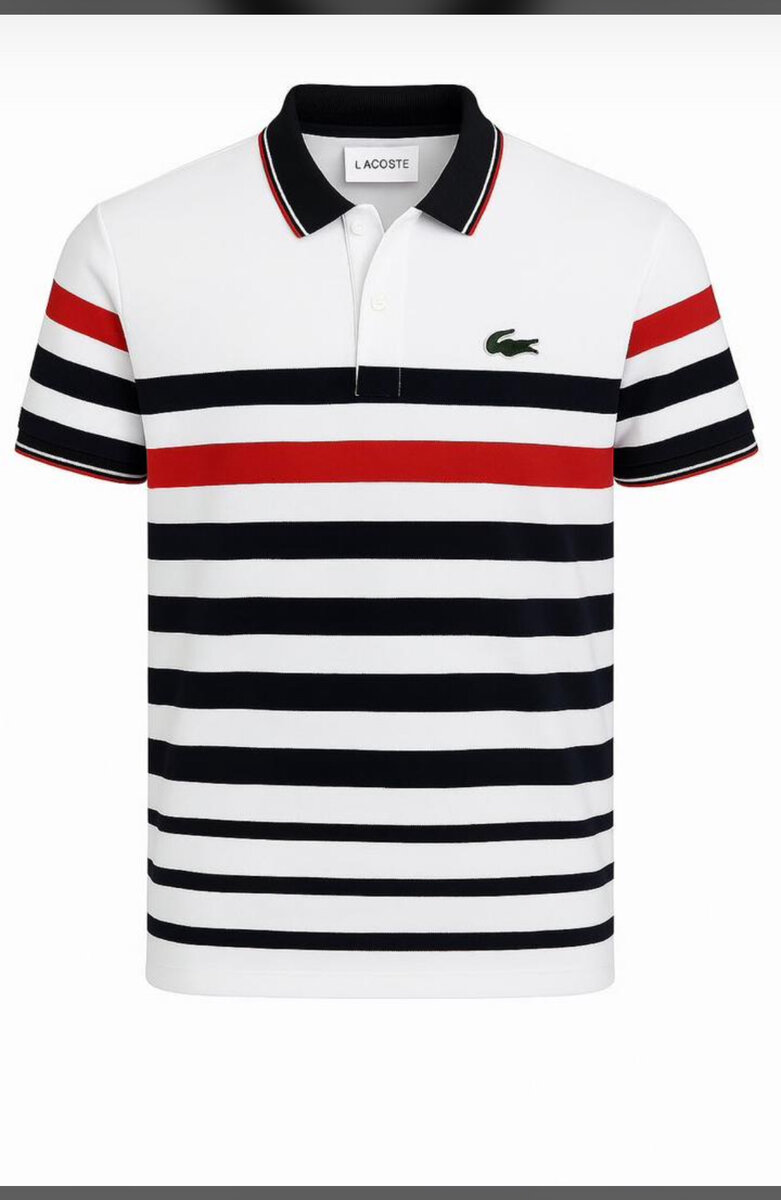 Polo Lacoste rayé