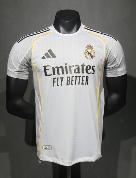 Maillot de foot Real Madrid adidas blanc