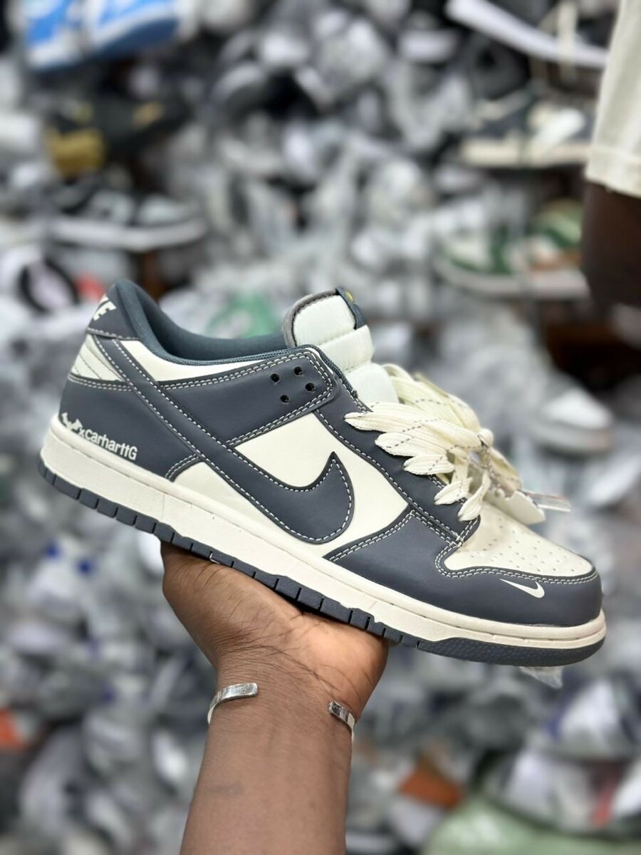 Baskets style noir et blanc