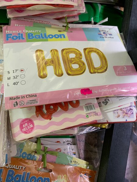Accessoires d’anniversaire
