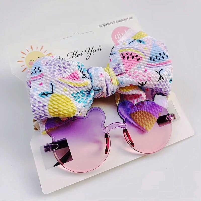 Lunettes en forme d´ourson+ bandeau