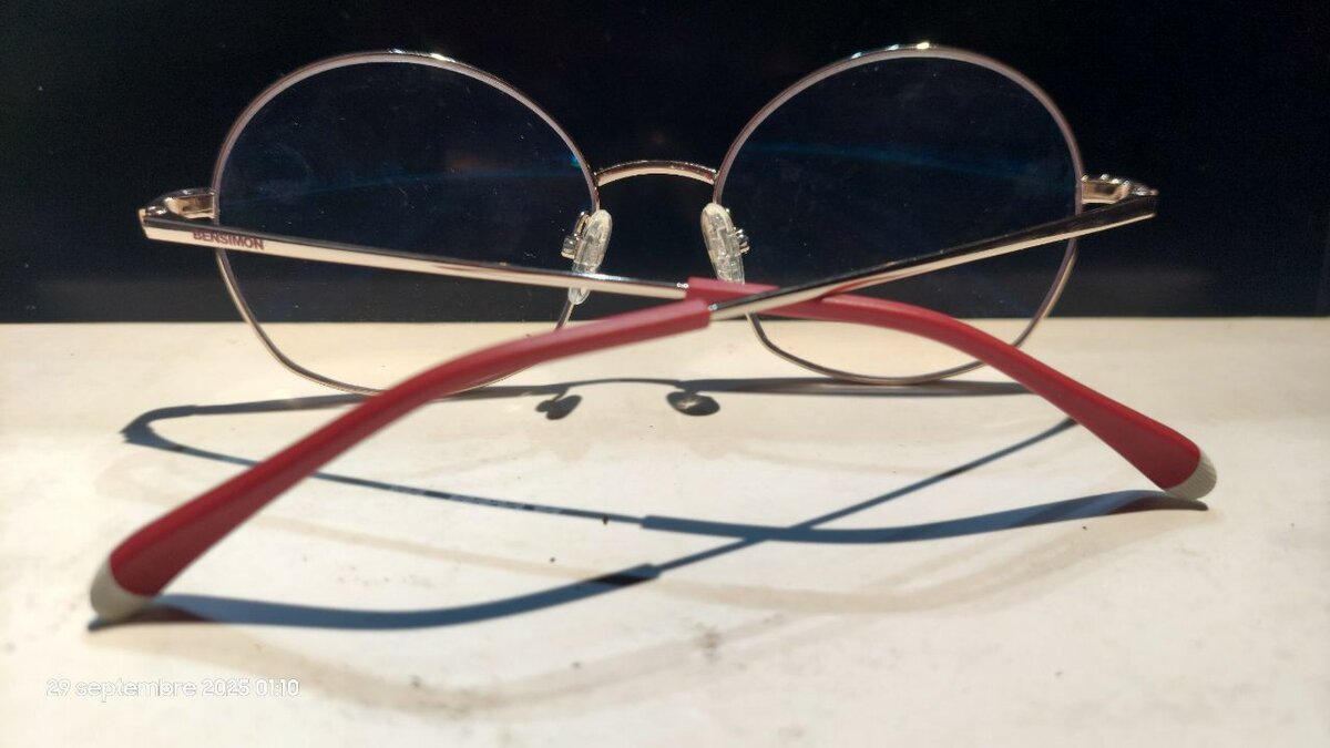 Lunettes Rétro Vintage Rondes