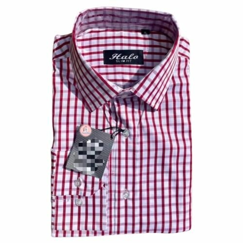 Chemise Halo Ajustée Carreaux