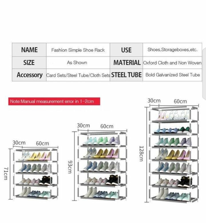 Étagère à chaussures fashion