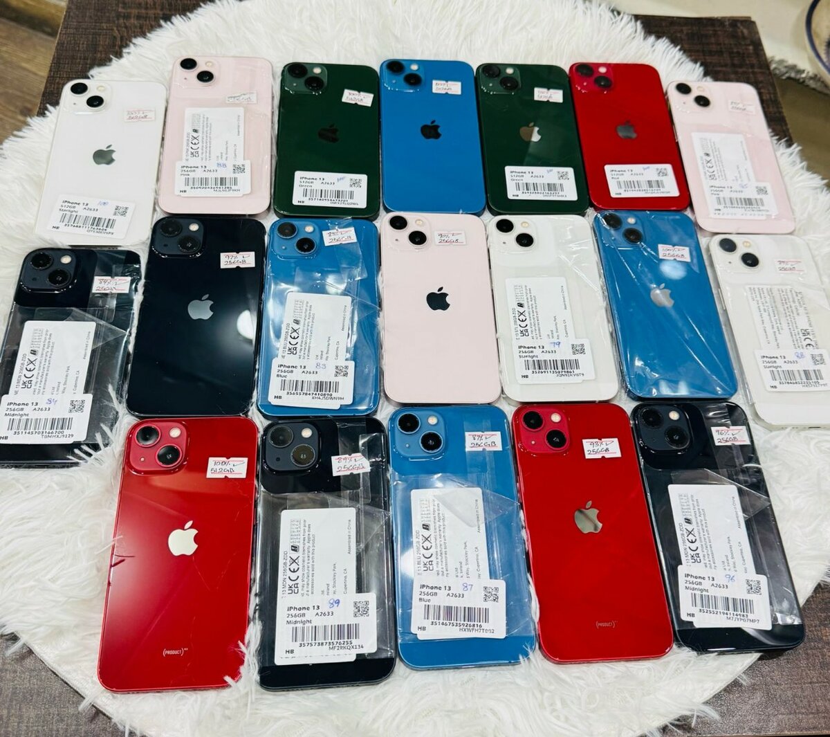 iPhone 13 128/256/512GB Dual sim Pta approved Phones