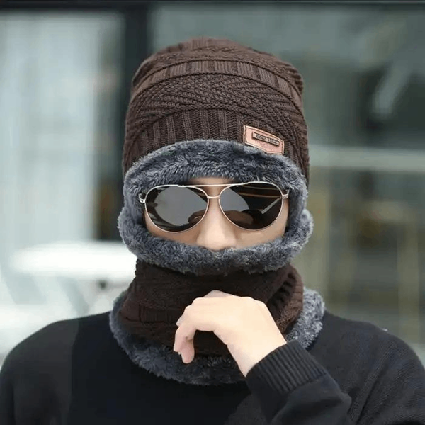 Boonie boll cap with neck