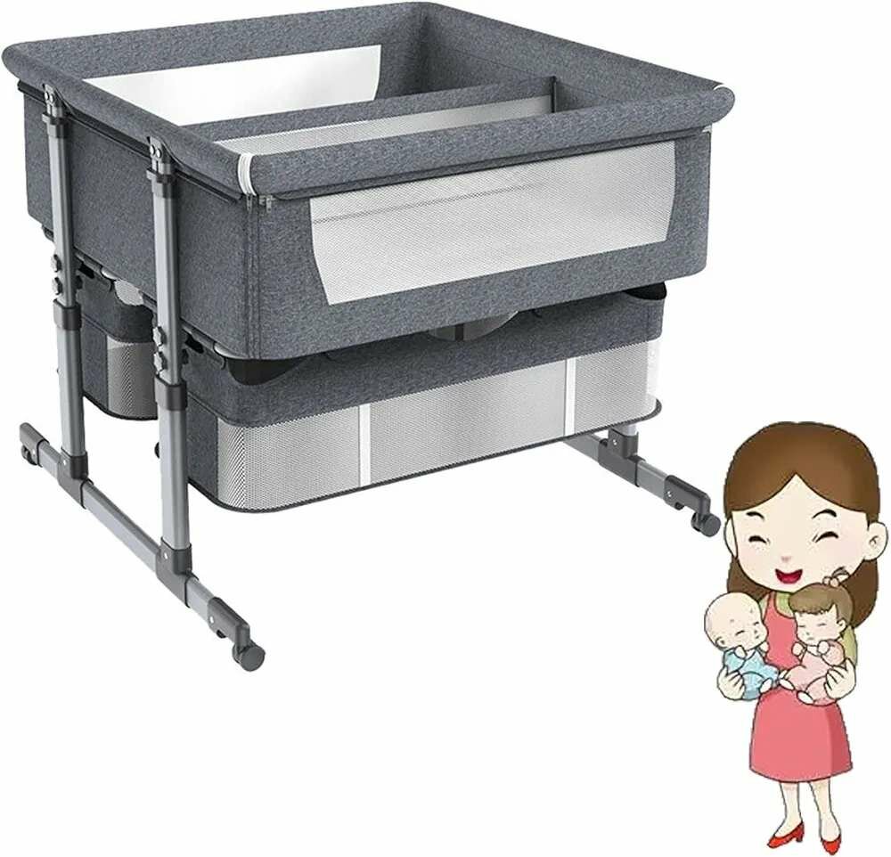 Lit berceau bébé jumeaux