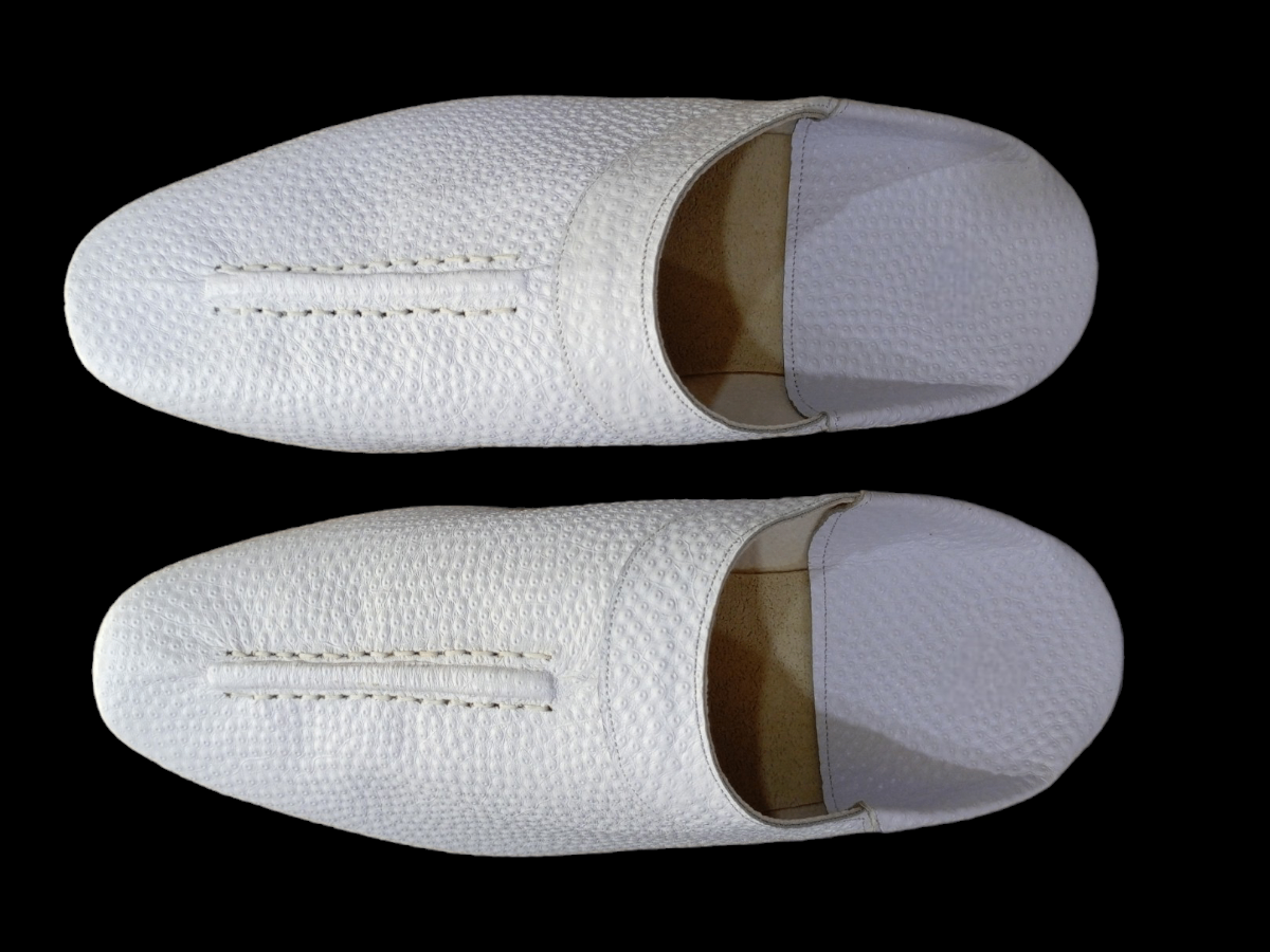 Babouche en cuir