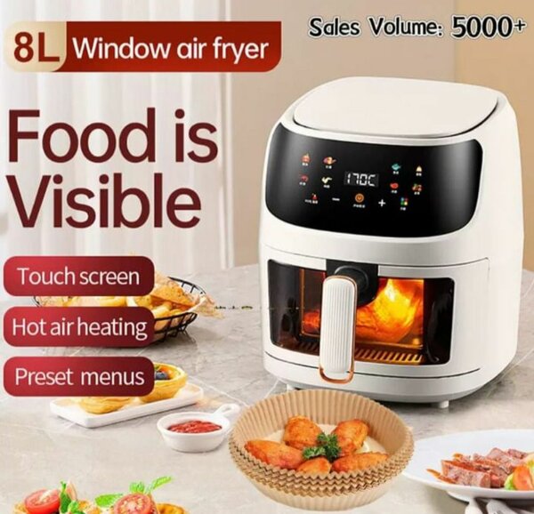 8L New Digital Smart Air Fryer