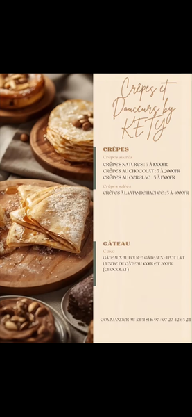 Crêpes gourmandes maison