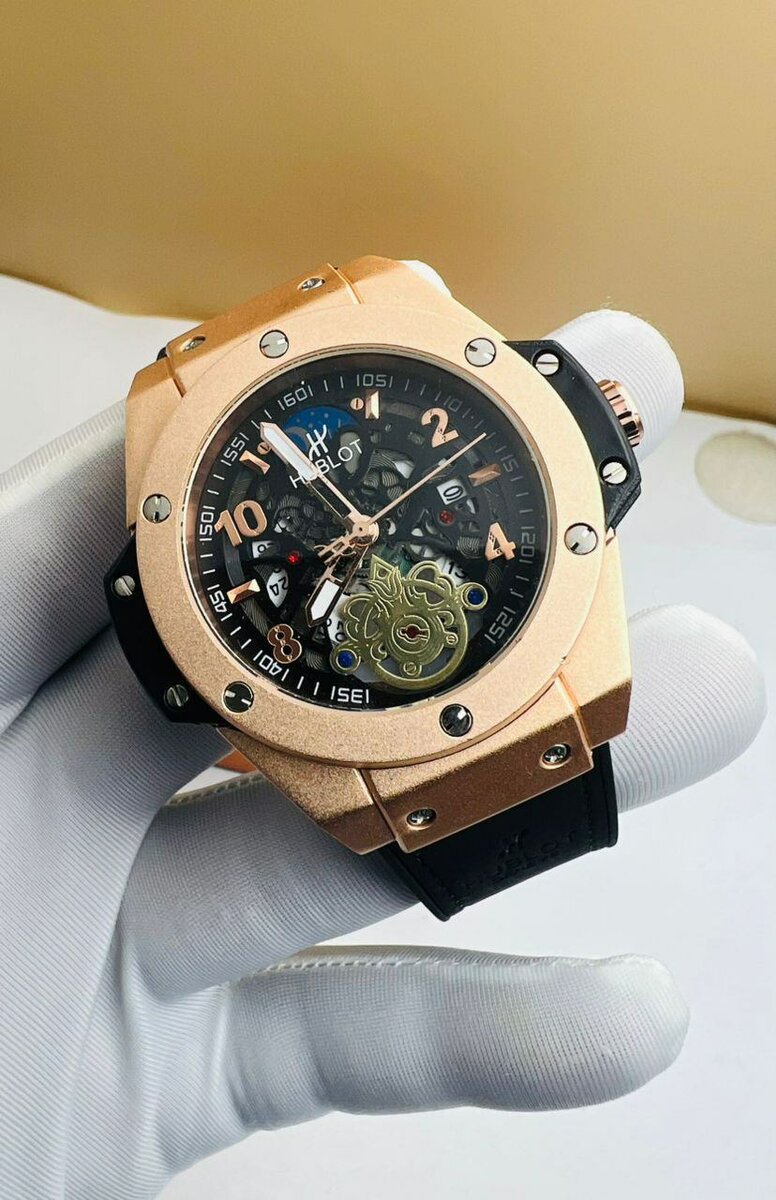 Montre Homme de Luxe Design Hublot
