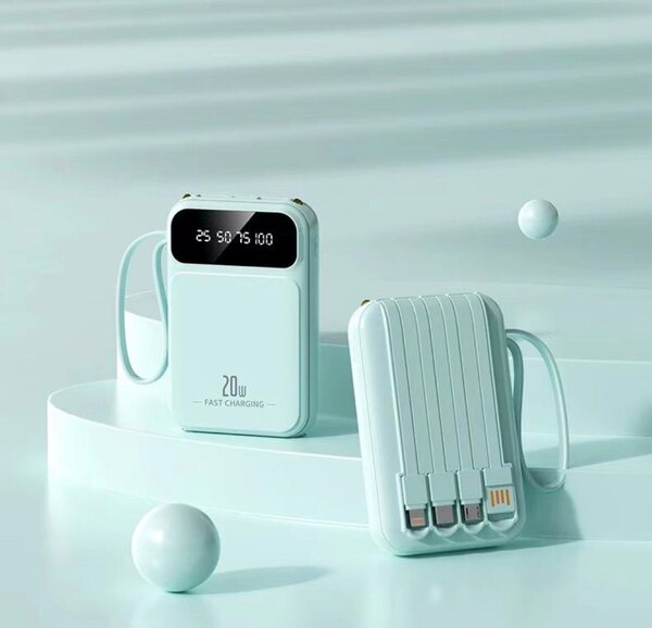 20000mAh Self wired Power bank