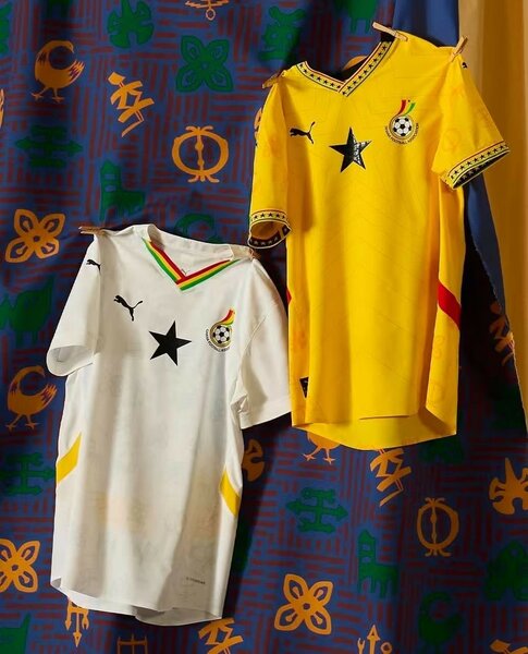 Maillots de football Ghana