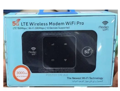 Pocket Wifi Pro Universel 5G LTE - 12 Heures Autonomie 3.000 Mah