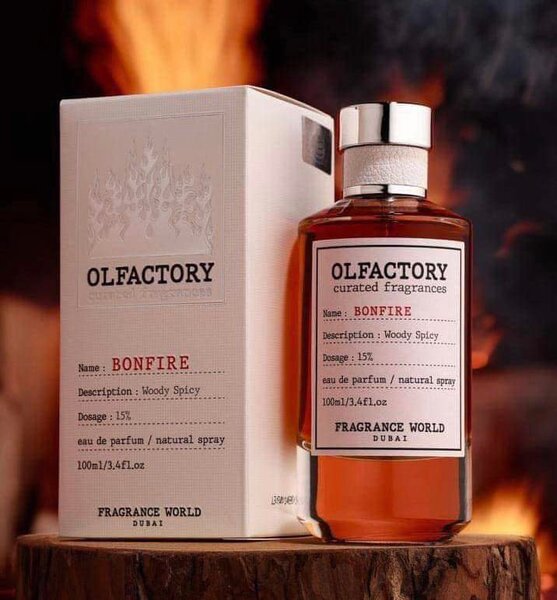 OLFACTORY curated fragrances Name : BONFIRE 